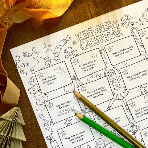 Spread some cheer in the countdown to Christmas with our Christmas Kindness calendar