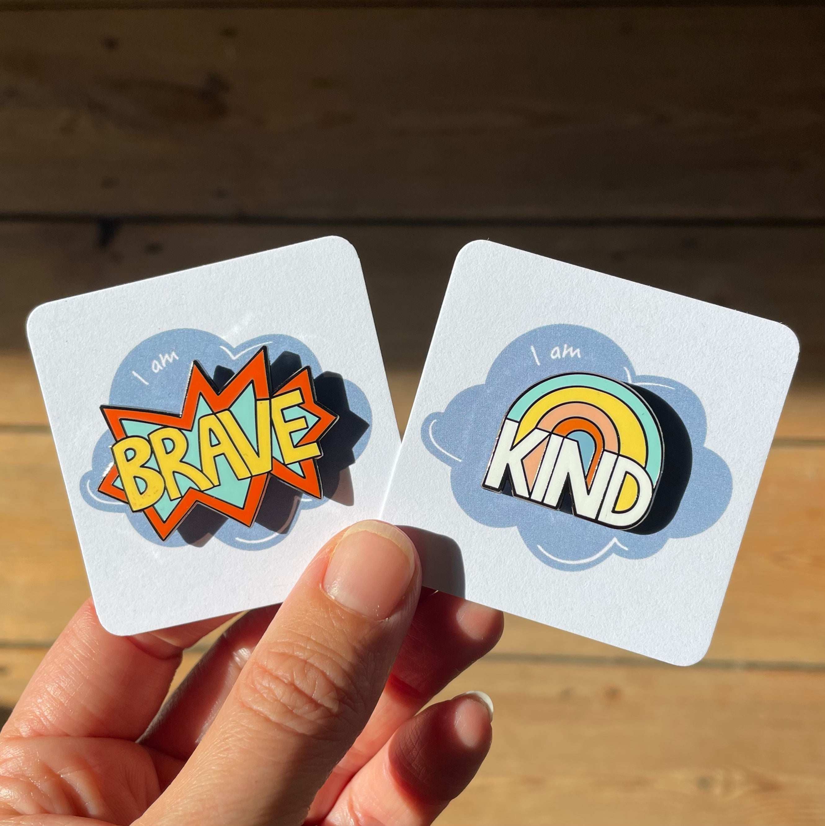 £10 Mini gift bundle (Colouring set + Enamel pin badge)– Fearless Flamingo