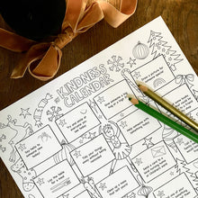 Load image into Gallery viewer, Christmas Kindness Calendar &amp; Colouring Cards bundle