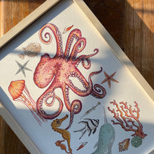 Load image into Gallery viewer, Under the Sea illustrated print