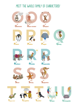 Load image into Gallery viewer, Personalised Alphabet of Emotions name print