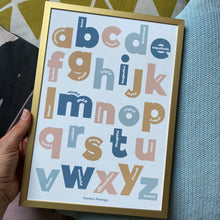 Load image into Gallery viewer, Personalised ABC of Positivity print