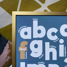 Load image into Gallery viewer, Personalised ABC of Positivity print