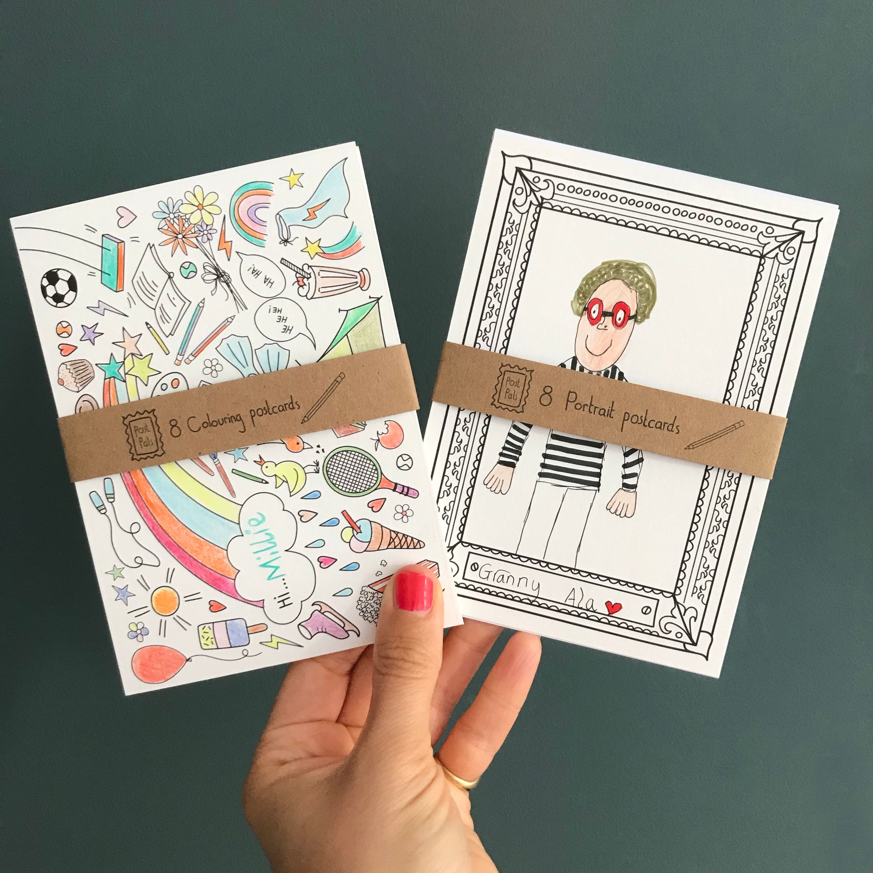 KIDS COLOURING SETS– Fearless Flamingo