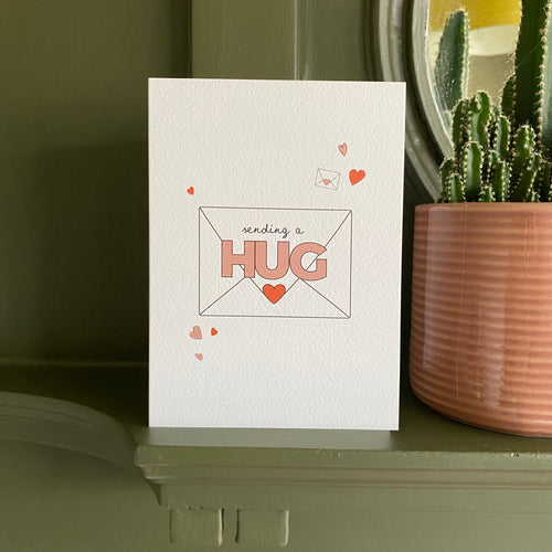 Sending a Hug card