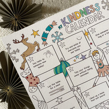 Load image into Gallery viewer, Kindness Colouring Advent Calendar &amp; Kind Club badge