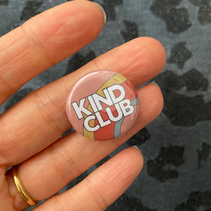 Kind Club mini badge
