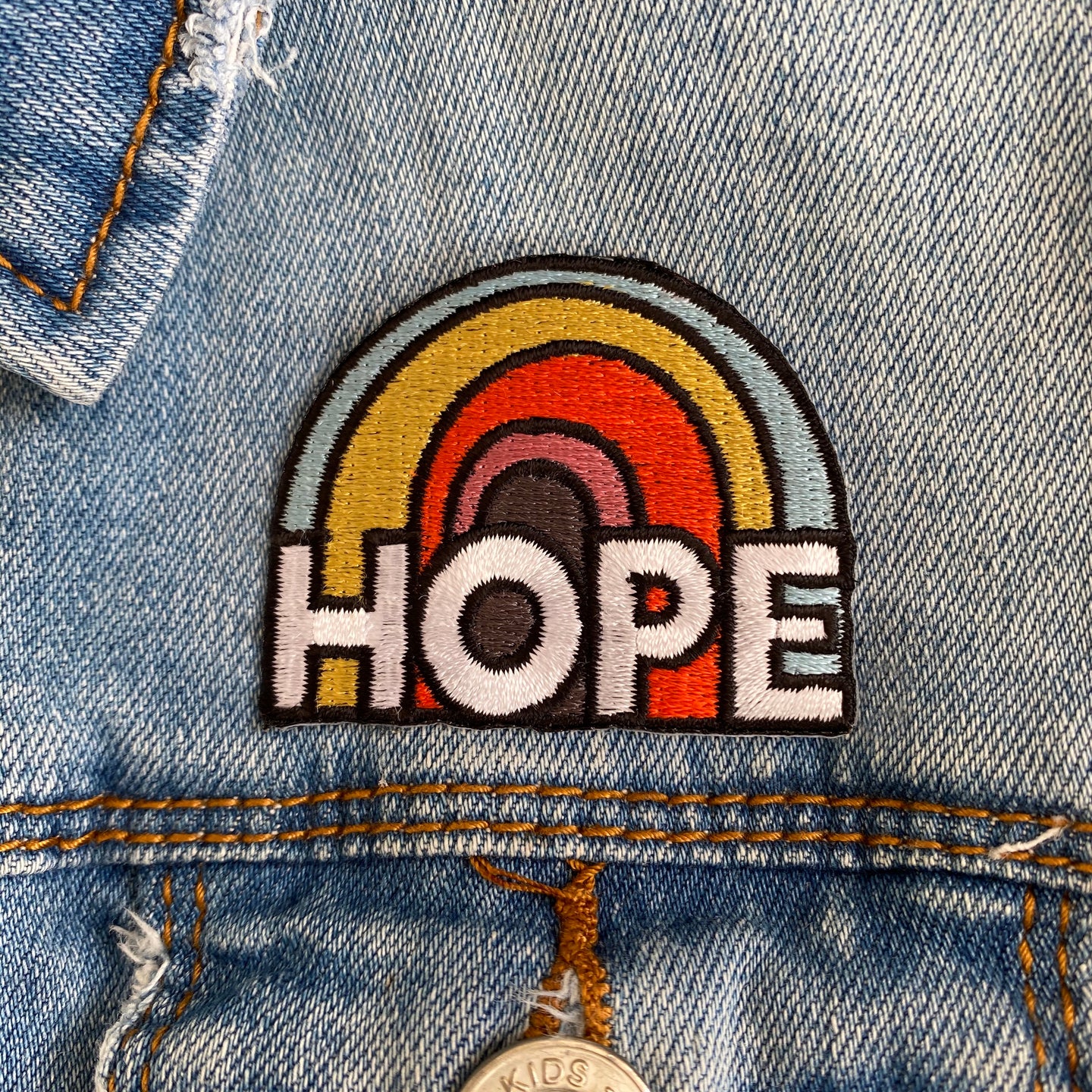 HOPE iron-on patch