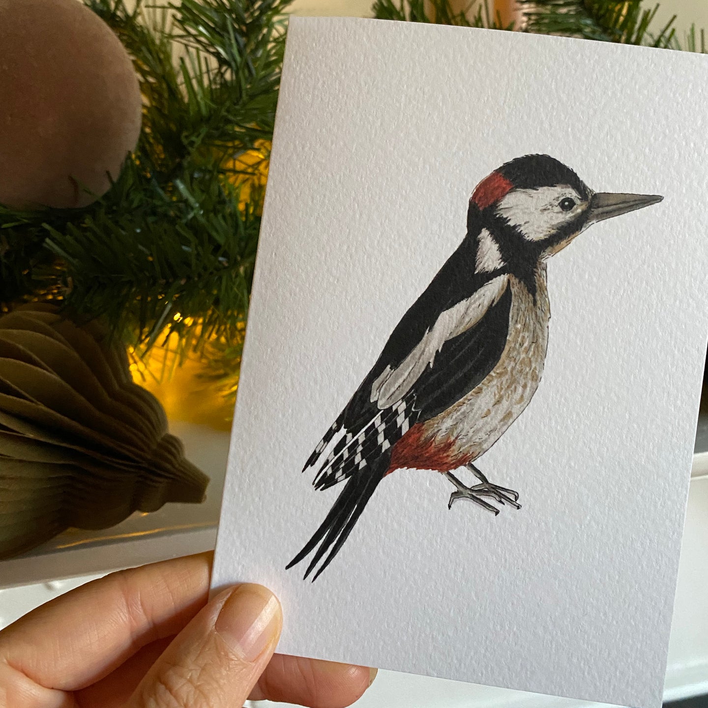 Woodpecker card