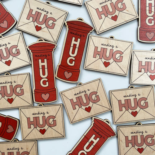 Perfectly Imperfect HUGS decoration