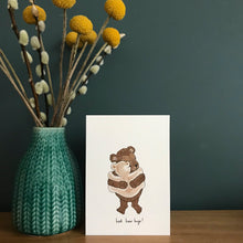Load image into Gallery viewer, Best bear hugs! card