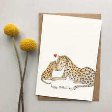 Load image into Gallery viewer, Leopard Love Mother&#39;s Day card