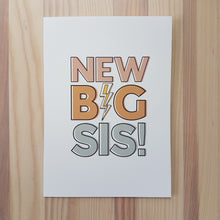 Load image into Gallery viewer, New Big Bro! &amp; New Big Sis! cards