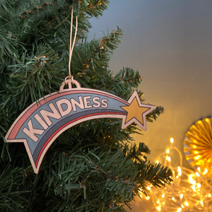 KINDNESS wooden decoration & card