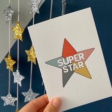 Load image into Gallery viewer, Super Star card