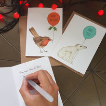 Load image into Gallery viewer, Robin Merry Christmas card