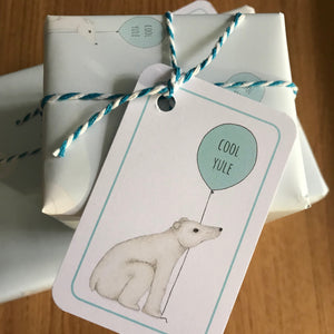 Polar Bear Christmas gift wrap