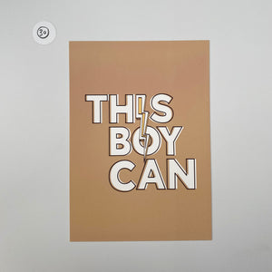 Outlet 30: This Boy Can - A5