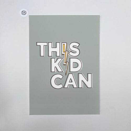Outlet 37: This Kid Can - A4
