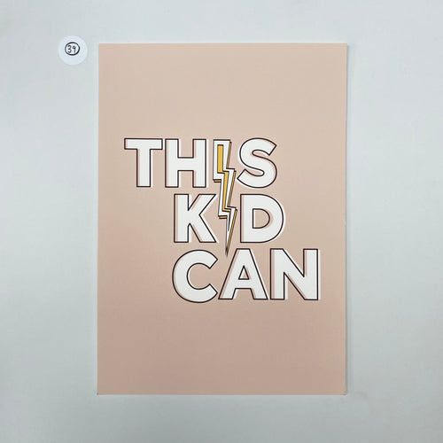 Outlet 39: This Kid Can - A4