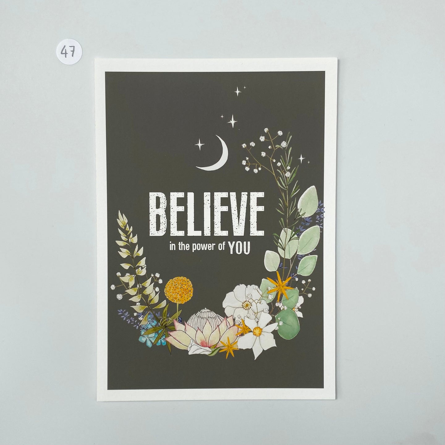 Outlet 47: Believe in the power of You - A5
