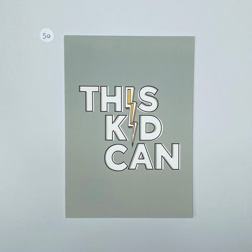 Outlet 50: This Kid Can - A5