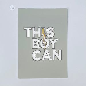 Outlet 52: This Boy Can - A5
