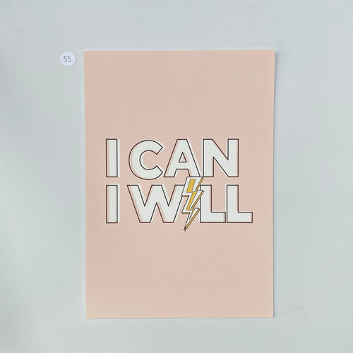 Outlet 55: I Can, I Will - A4