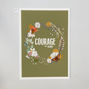 Outlet 67: Courage dear Heart - A4