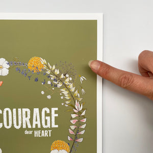 Outlet 68: Courage dear Heart - A4