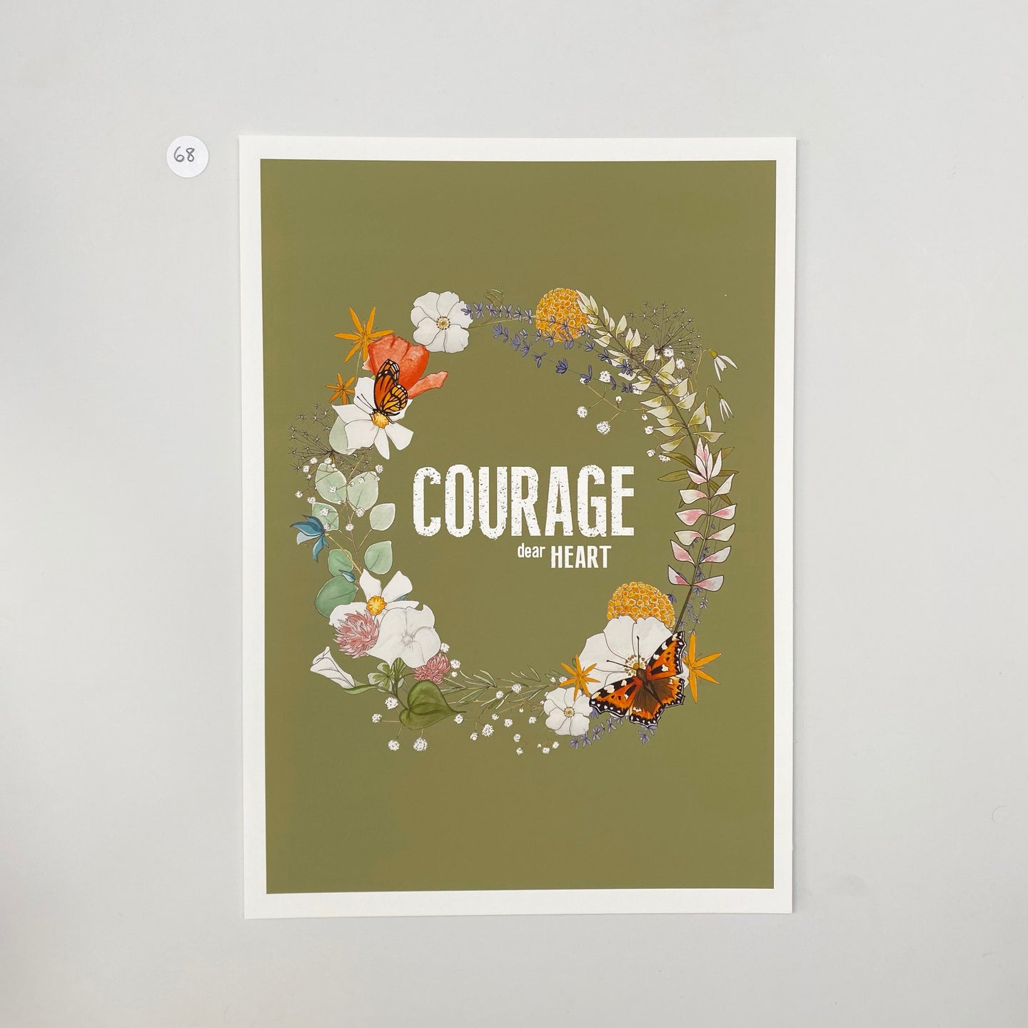 Outlet 68: Courage dear Heart - A4