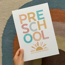 Load image into Gallery viewer, Personalised Positivity PRESCHOOL prints