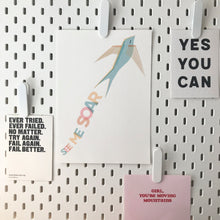 Load image into Gallery viewer, See me soar! Motivational nursery print